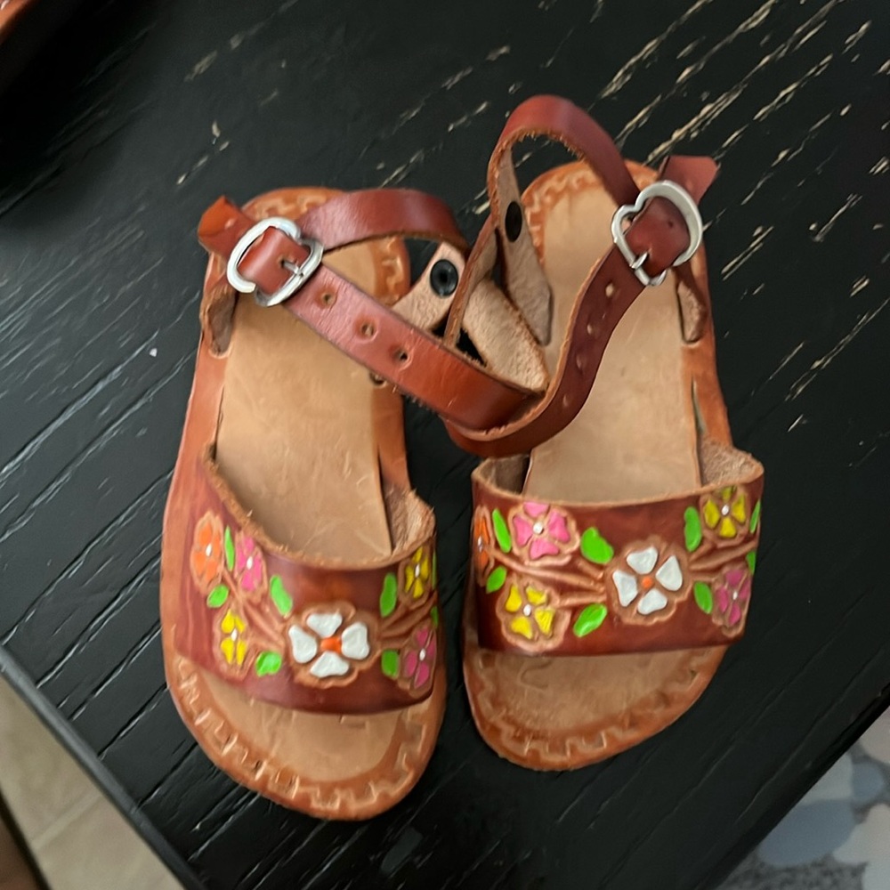 Beautiful handmade sandals from Mexico